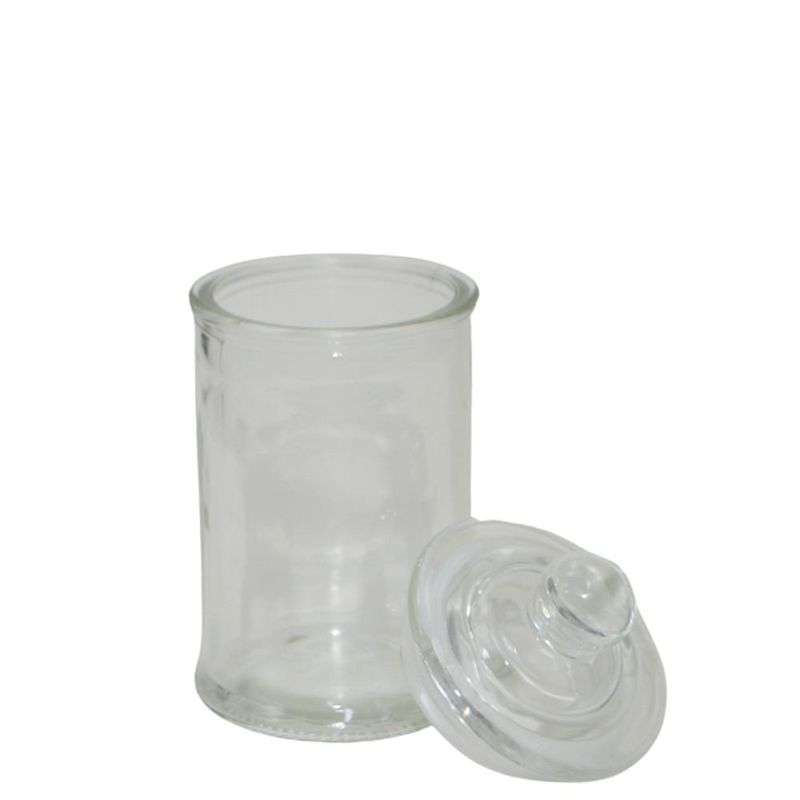 Pote de Vidro Hermético Bolinha Ref. VD-0094SCRI Art Lille (01 unidade)