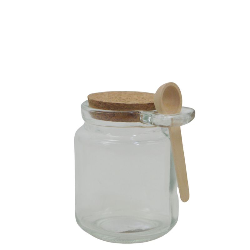 Pote-de-Vidro-C--Tampa-Rolha-de-Cortica-e-Colher-240ml-Ref.-VD-0084UC-Art-Lille--01-unidade-