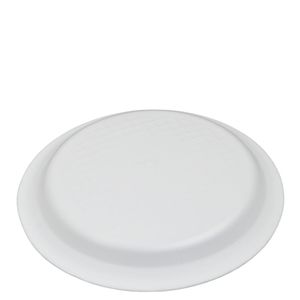Prato Descartáveis de Isopor Raso Branco P/ Refeições Ref. SR23 23cm Ultratherm (100 unidades)