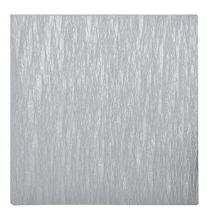 Papel Crepom para Bem Casados 15x15cm Cor Prata UltraFest (40 Unidades)