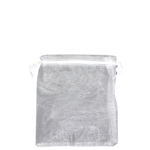 Saco de Organza Branco 9x12cm NYBC (100 unidades)
