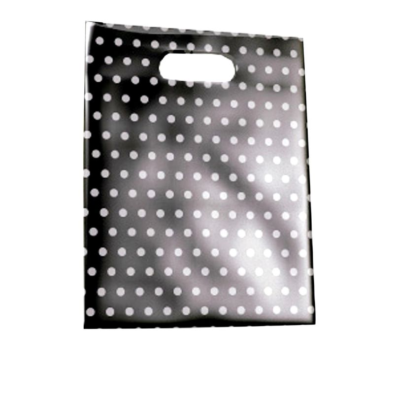 Bolsa-Sorriso-Preta-com-Bolas-Prata-em-Polipropileno-30x40cm-Magnatech--50UND-