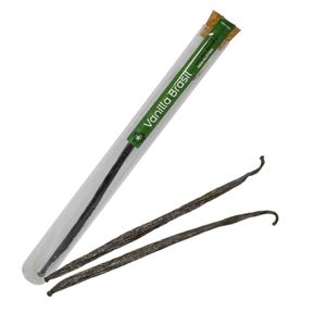 Fava de Baunilha Natural Grade A Vanilla Brasil (04 gramas)