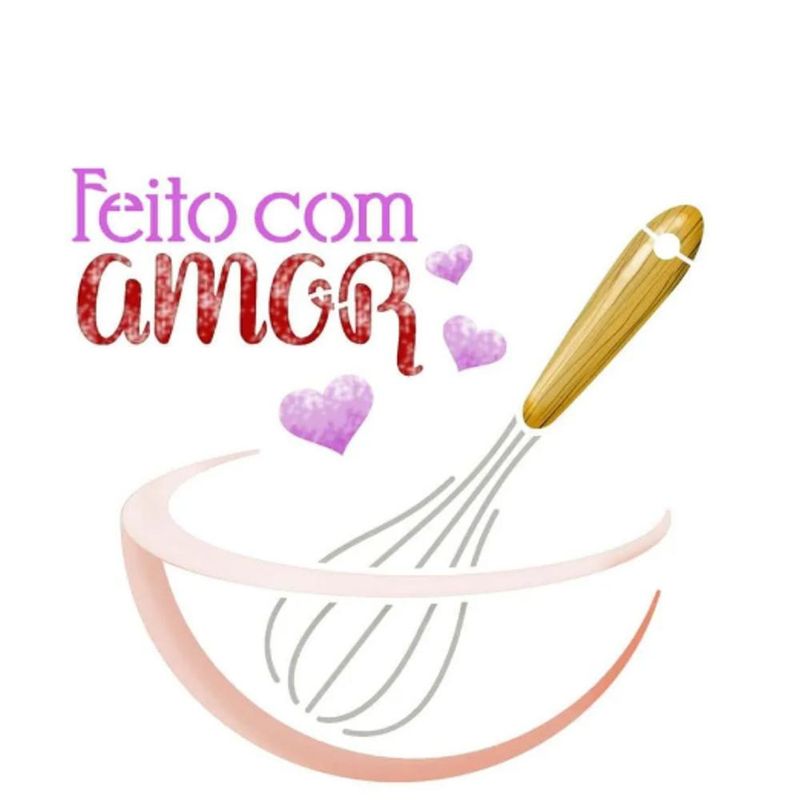 Stencil Simples de Acetato para Pintura 14x14cm Ref. STA-161 Feito Com Amor Litoarte (01 Unidade)