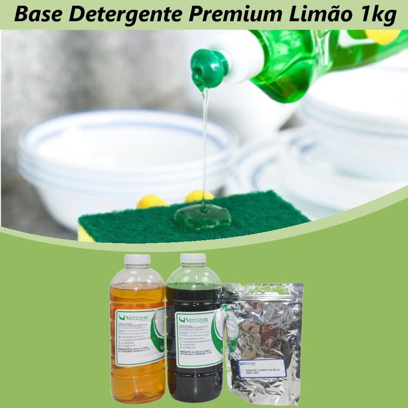 Kit-Base-para-Detergente-Premium-Limao-1kg-Verzzon--2.400grs-