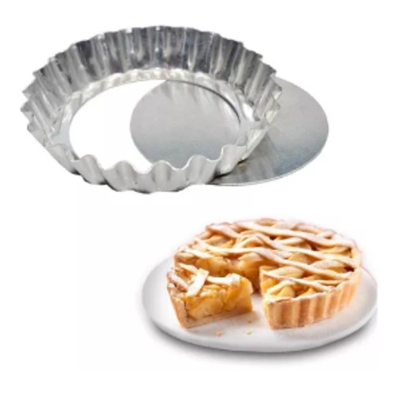 Forma-de-Aluminio-para-Torta-Crespa-Fundo-Falso-8.7x2cm-Ref.-0273-Caparroz--12-unidades-