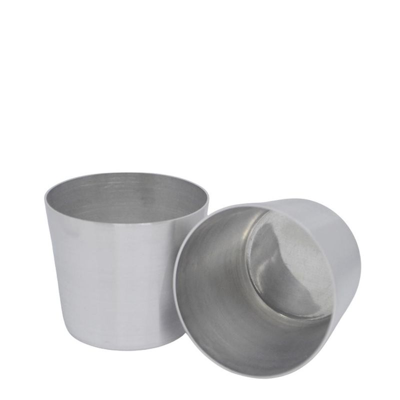 Forma de Alumínio para Bolo Petit Gateaux 6.3x5.5cm Ref. 0873 Caparroz (12 unidades)