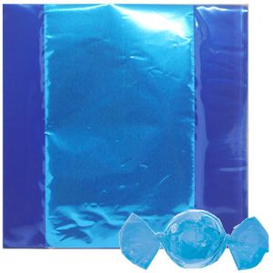 Embalagens Para Trufas e Bombons Liso Azul Claro Ref. 027311 14.5x15.5cm Cromus (100 unidades)