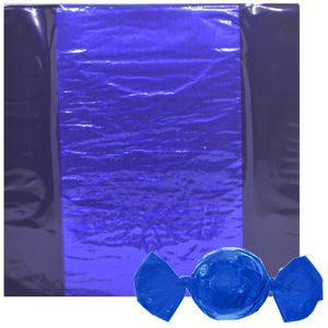 Embalagens Para Trufas e Bombons Liso Azul Ref. 027304 14.5x15.5cm Cromus (100 unidades)