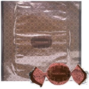 Embalagens Para Trufas e Bombons Gostosura Tradicional Rosê Gold Ref. 12500161 14.5x15.5cm Cromus (100 unidades)