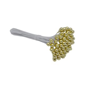 Pistilo Perolizado Grande Dourado Ref. EL439 Pistilos Primor (50 unidades)