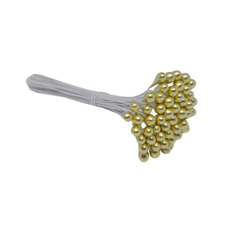 Pistilo-Perolizado-Grande-Dourado-Ref.-EL439-Pistilos-Primor--50-unidades-