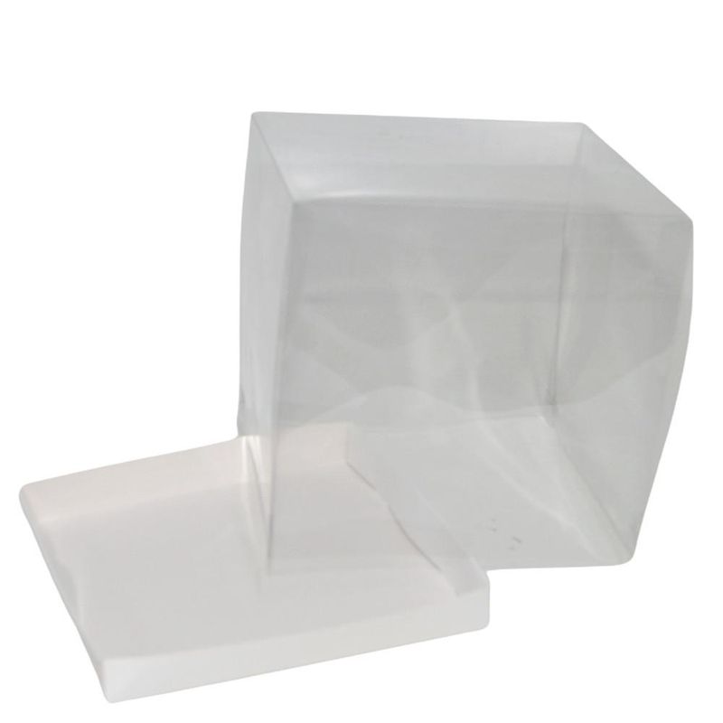 Caixa-de-Papel-Branca-com-Tampa-Transparente-Essencial-20x20x20cm-Ref.-C5271-Ideia--01-unidade-