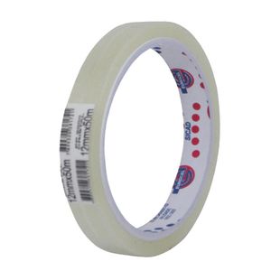 Fita Adesiva de Polipropileno Transparente Ref. PP2000 12mm x 50mts Eurocel (01 unidade)