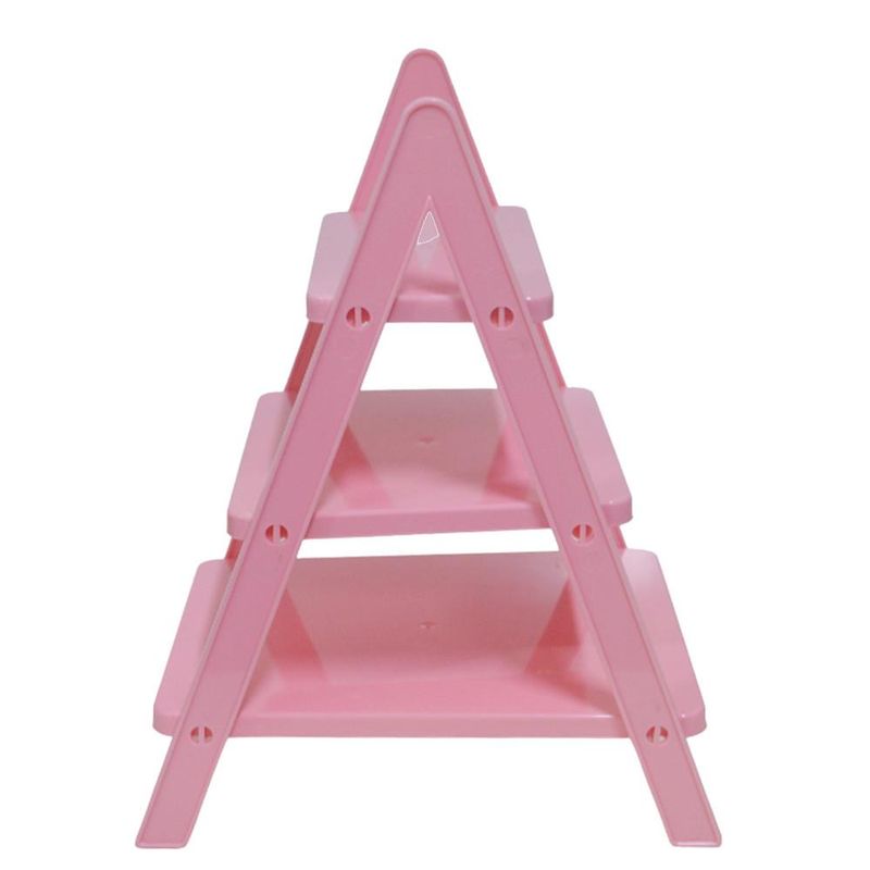 Escada-Porta-Doces-de-Poliestireno-Rosa-Bebe-21.5x17x29.7cm-Mirandinha--01-unidade-