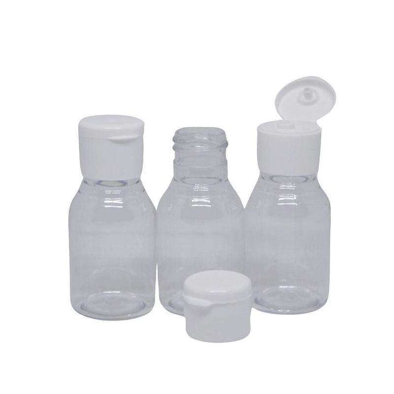 Frasco-PET-Cristal-C--Tampa-Flip-Top-Branca-30ml-Mirandinha--10-unidades-