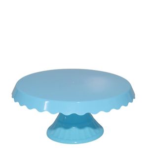 Boleira Slim de Polipropileno 22cm Azul Bebê Miradinha (01 unidade)