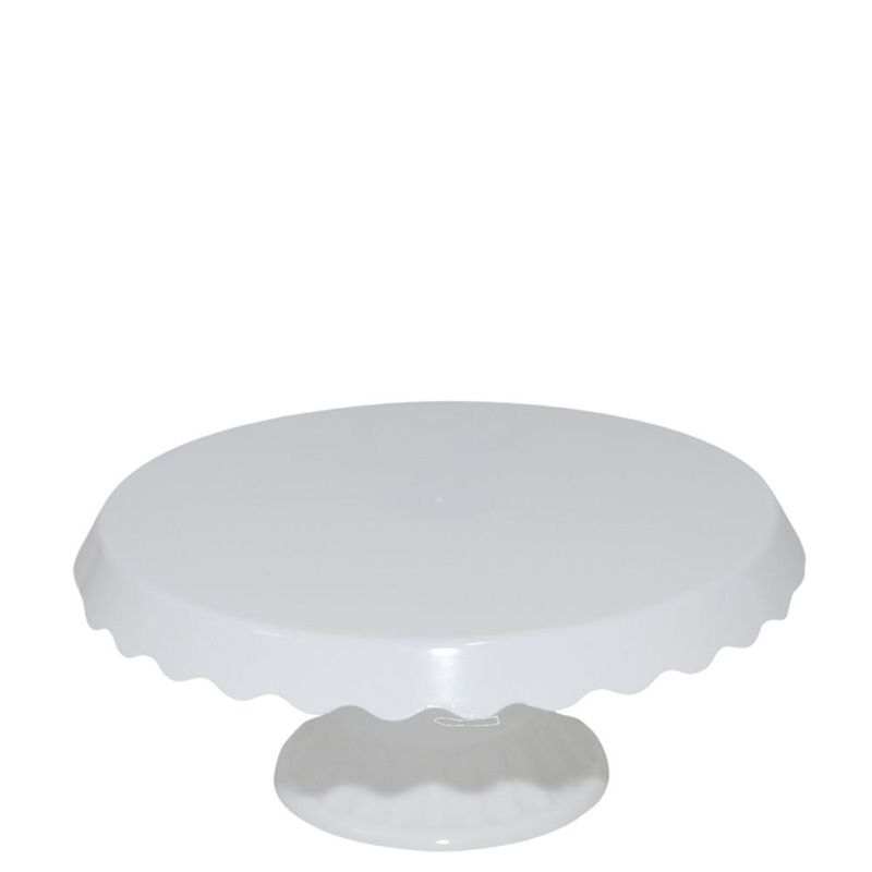 Boleira Slim de Polipropileno 22cm Branco Miradinha (01 unidade)