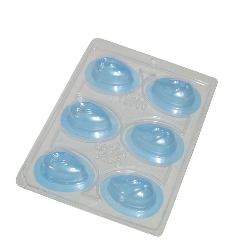 Forma de Acetato C/ Silicone Bombom Ovo Coelho 10gr Ref. 10608 BWB (01 unidade)