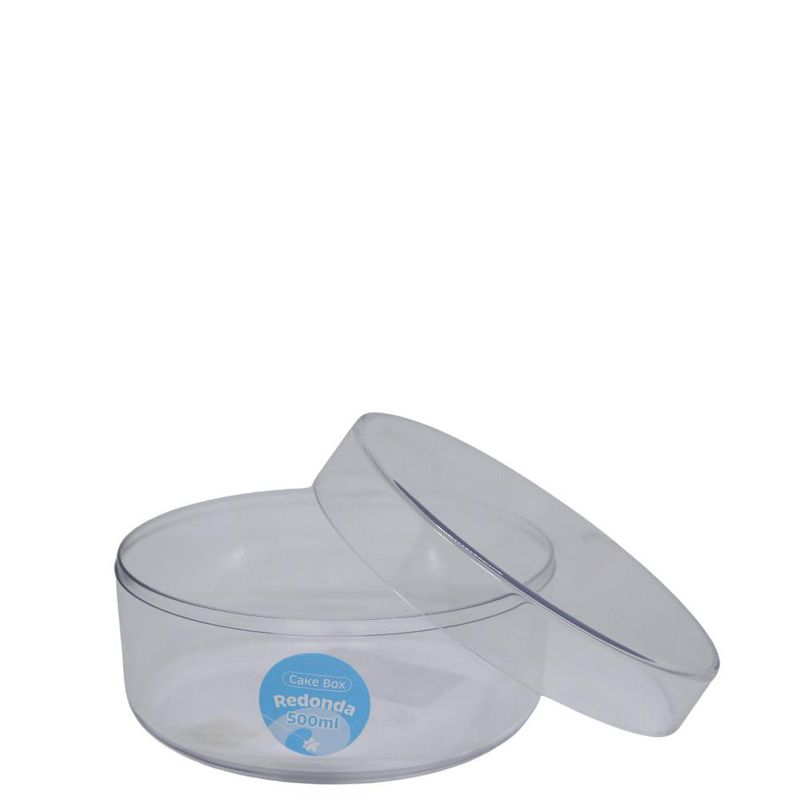 Caixa-de-Acrilico-Cake-Box-Cristal-Redonda-C--Tampa-500ml-Ref.-413397-Blue-Star--01-unidade-