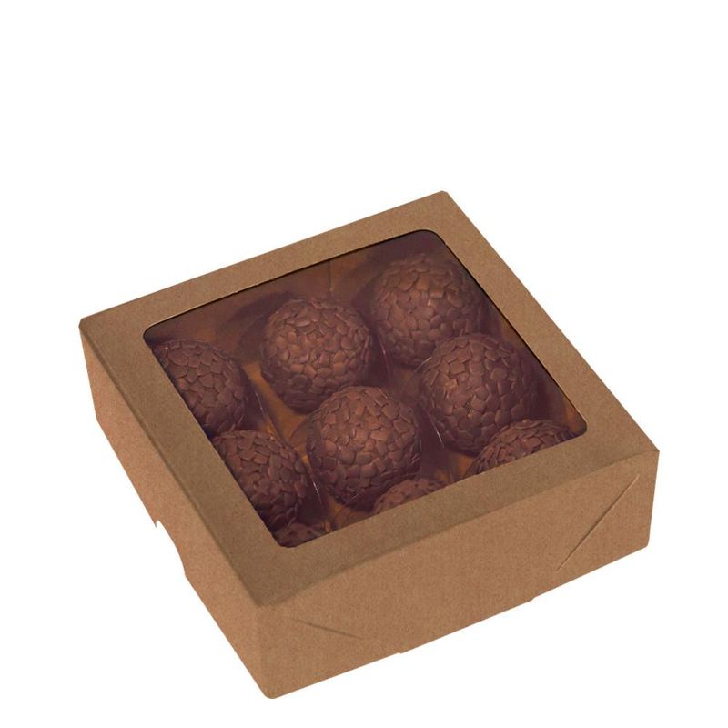 Caixa-de-Papel-Kraft-C--Visor-P--9-Doces-4x12x12cm-Ref.-C5019-Ideia--01-unidade-