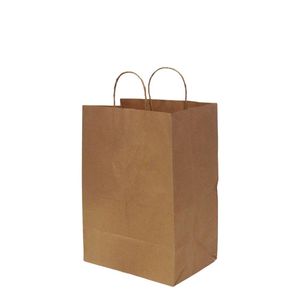 Sacola Eco PP Presente Cor Kraft C/ Alça 18x12x25cm Ref. C0327 Ideia (01 unidade)