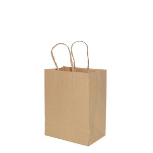 Sacola Eco Presente Cor Kraft C/ Alça 22x16x9.5cm Ref. C2328 Ideia (01 unidade)