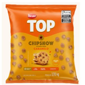 ChipShow TOP Gotinhas Sabor Caramelo Harald (1.010kg)