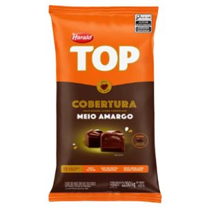 Cobertura TOP Fracionada Sabor Chocolate Meio Amargo Harald (2.050kg)