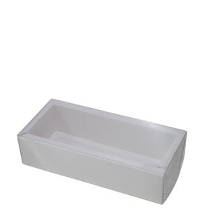 Caixa Alta C/ Moldura P/ 10 Doces Branco 5x20x8cm Ref. C4632 Ideia (01 unidade)