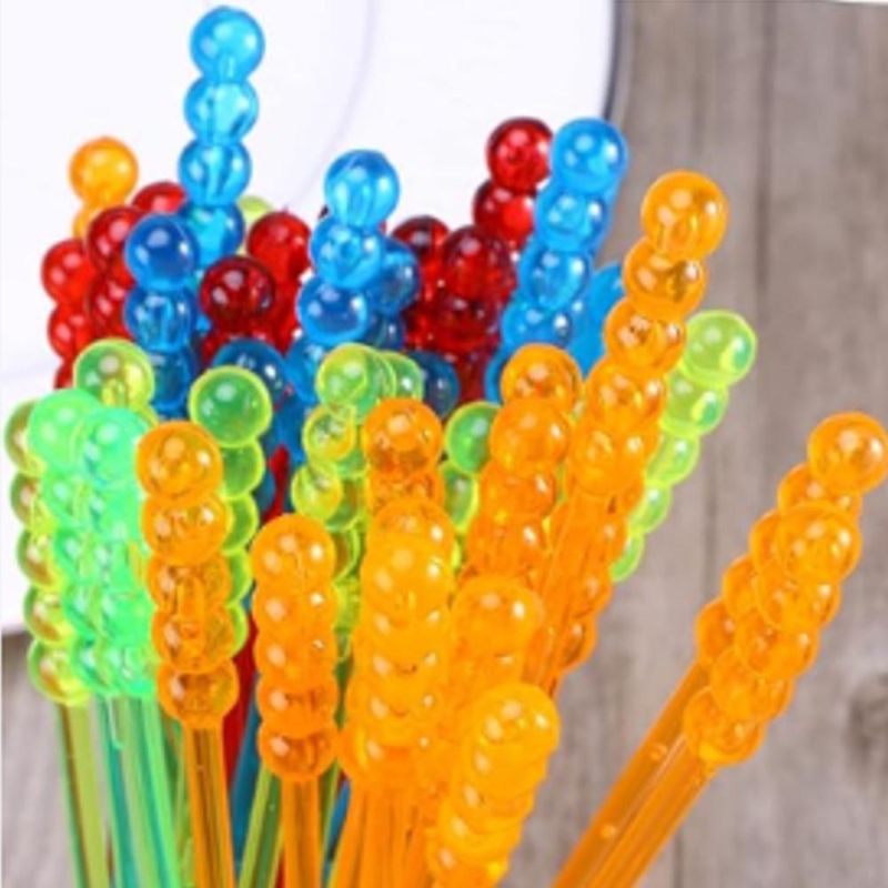 Kit-Mexedores-de-Plastico-P--Drinks-19.2cm-Rio-Tijucas--07-unidades-