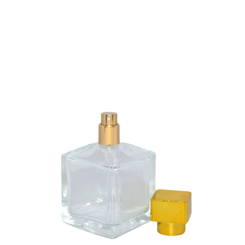 Frasco-de-Vidro-Porta-Perfume-YS-C--Tampa-e-Valvula-Spray-Dourada-100ml-Ref.-WC410981-BM36--01-unidade-