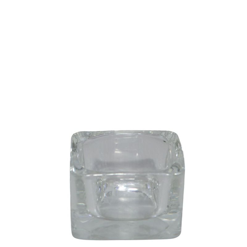 Castical-Porta-Vela-de-Vidro-Decorativo-Quadrado-5x3.2cm-30ml-Ref.-FR242617-Freecom--01-unidade-
