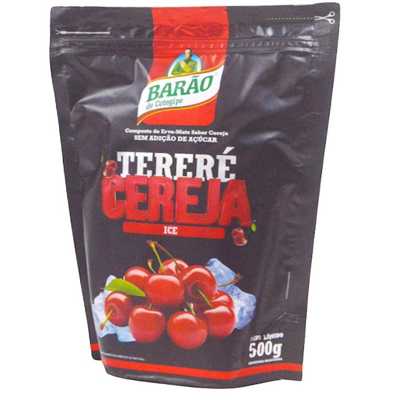 Composto-de-Erva-Mate-Terere-Sabor-Cereja-Ice-Barao--500-gramas-
