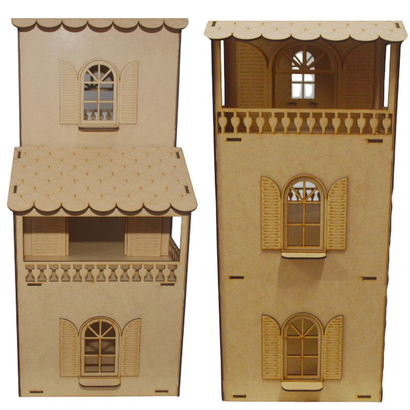 Casa-de-MDF-Boneca-Polly-65x50cm-Ref.-LJ122-LJ-Artesanatos--01-unidade-