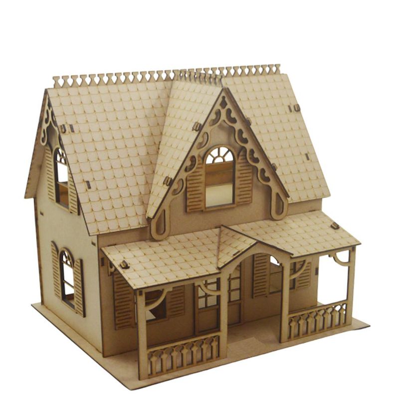 Casa-de-MDF-P--Boneca-35x33.5x29.8cm-Ref.-LJ78-LJ-Artesanatos--01-unidade-