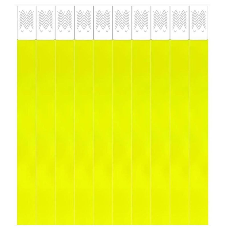 Pulseira-de-Identificacao-Tyvek-Laser-Pro-Eco-C--Lacre-Adesivo-18.41x245mm-Ref.-5073-Yellow-Singulares--100-unidades-