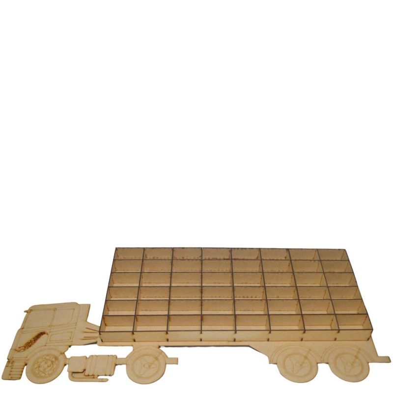 Caminhao-Expositor-de-MDF-P--Porta-48-Carrinhos-Hot-Wheels-Ref.-LJ125-LJ-Artesanatos--01-unidade-
