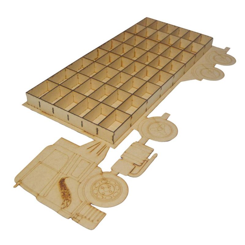 Caminhao-Expositor-de-MDF-P--Porta-48-Carrinhos-Hot-Wheels-Ref.-LJ125-LJ-Artesanatos--01-unidade-