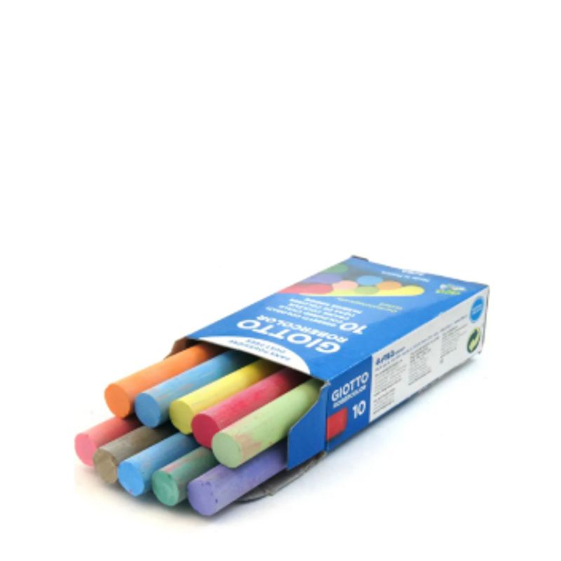 Giz-Escolar-Robercolor-10-Cores-Ref.-538900-Giotto--10-unidades-