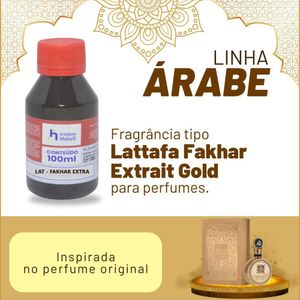 Essência LAT - Fakhar Extra P/ Perfumes Linha Árabe Irmãos Haluli (100ml)