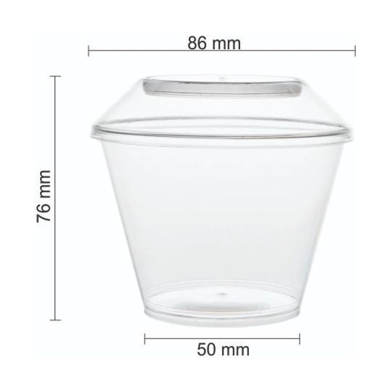 Kit-Pote-em-Poliestireno-C--Tampa-Ref.-PW-1P-TW-180ml-WER--10-unidades-