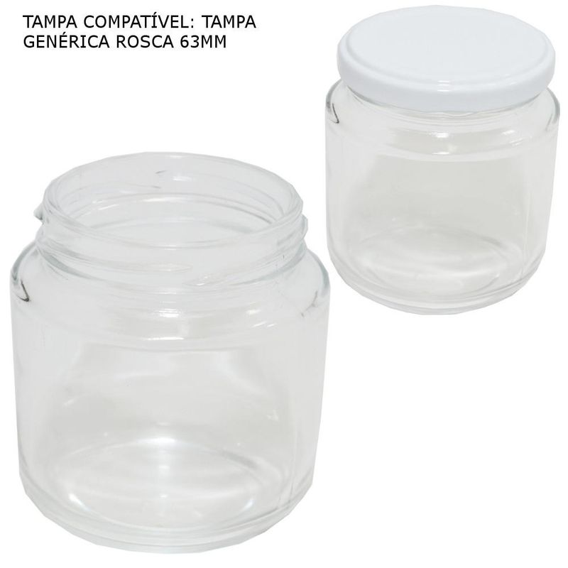 Pote-de-Vidro-200ml-Ref.-081-Sem-Tampa-Vidraria-Anchieta--56-unidades-