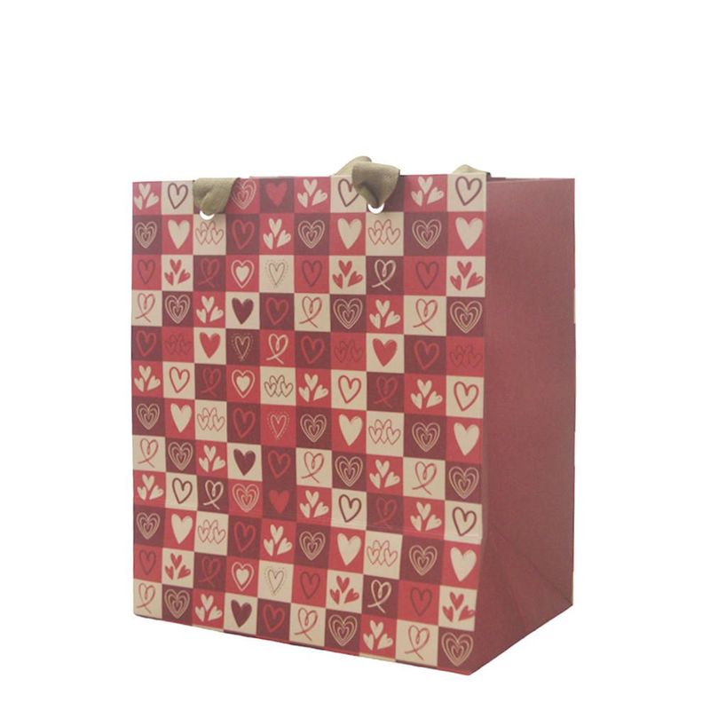 Sacola-de-Papel-P--Presente-C--Visor-Coracoes-22x14x26cm-Ref.-C5501-Ideia--01-unidade-