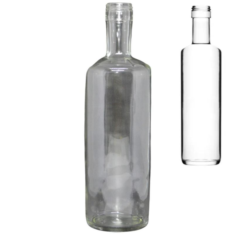 Garrafa de Vidro S/ Tampa 700ml Ref. PP047 Rosca 31mm Premier Pack (01 unidade)