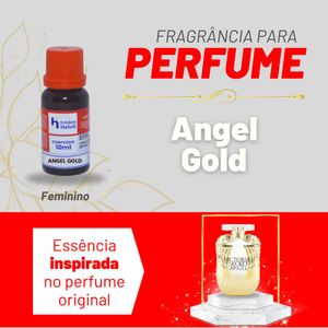 Essência Angel Gold Feminino P/ Perfumes Linha Vermelha Irmãos Haluli (10ml)