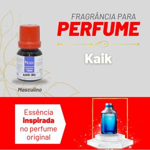 Essência Kaik Masculino P/ Perfumes Linha Vermelha Irmãos Haluli (10ml)