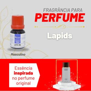 Essência Lapid Masculino P/ Perfumes Linha Vermelha Irmãos Haluli (10ml)