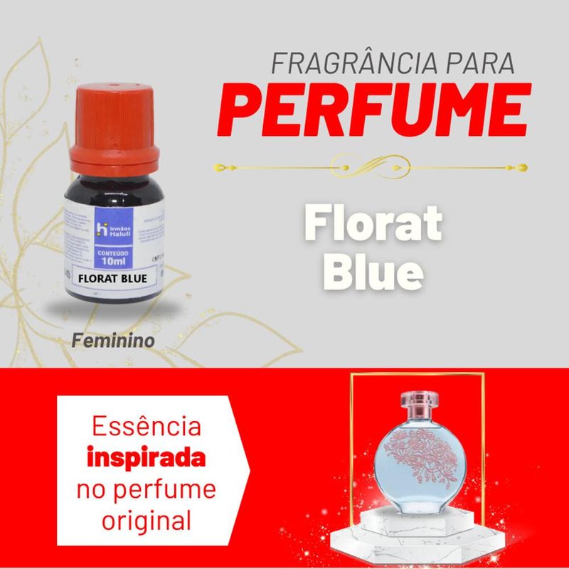 Essência Florat Blue Feminino P/ Perfumes Linha Vermelha Irmãos Haluli (10ml)