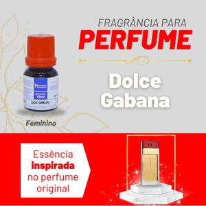 Essência Doc Gab Feminino P/ Perfumes Linha Vermelha Irmãos Haluli (10ml)